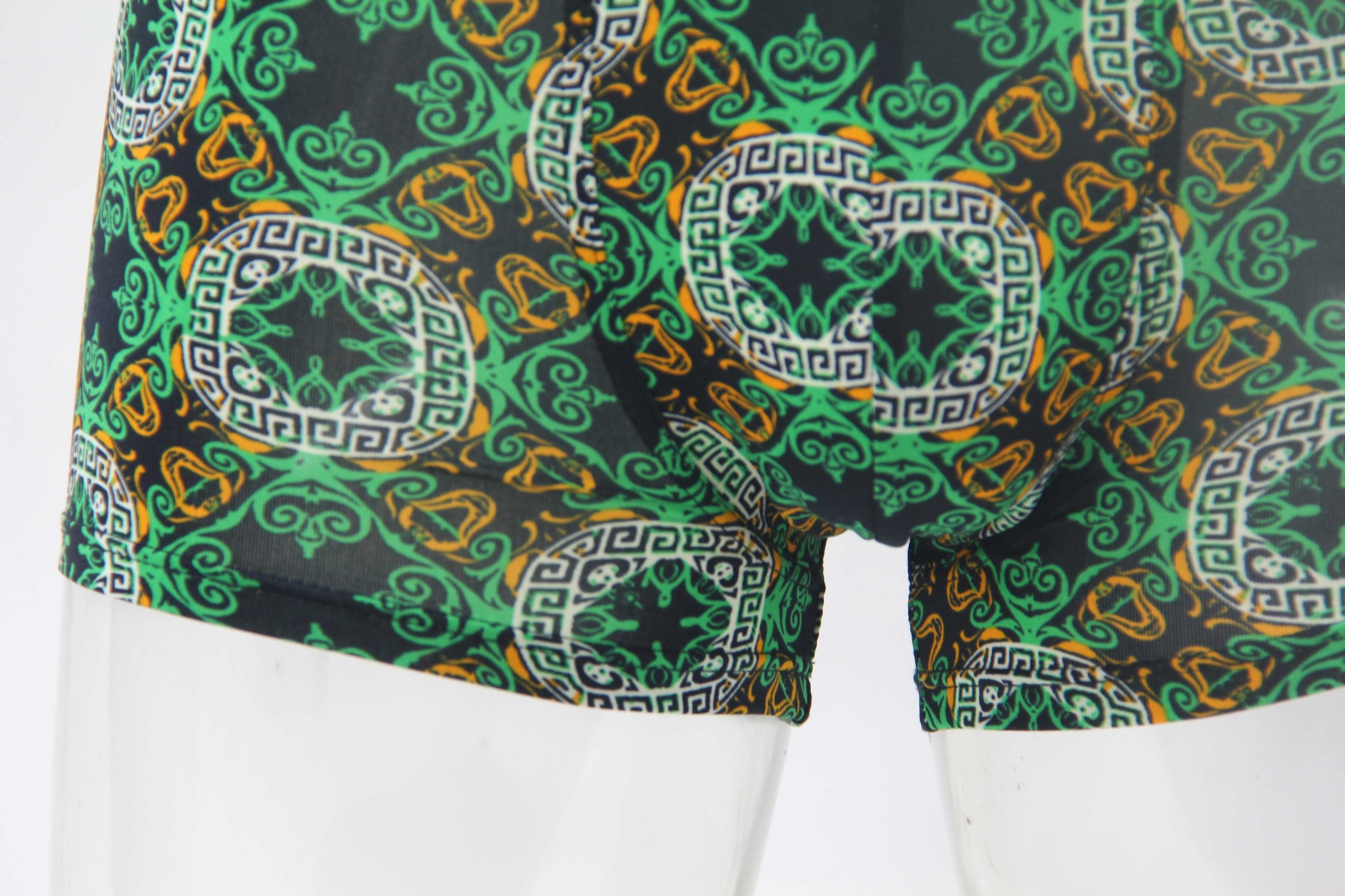 Mens Boxers Briefs All of Print Totem Organic Cotton Underwear Mens