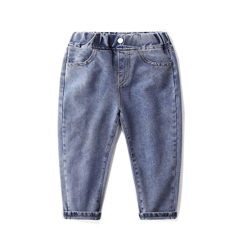 IENENS 2-7y Fashion Boys Casual Jeans Trousers Baby Toddler