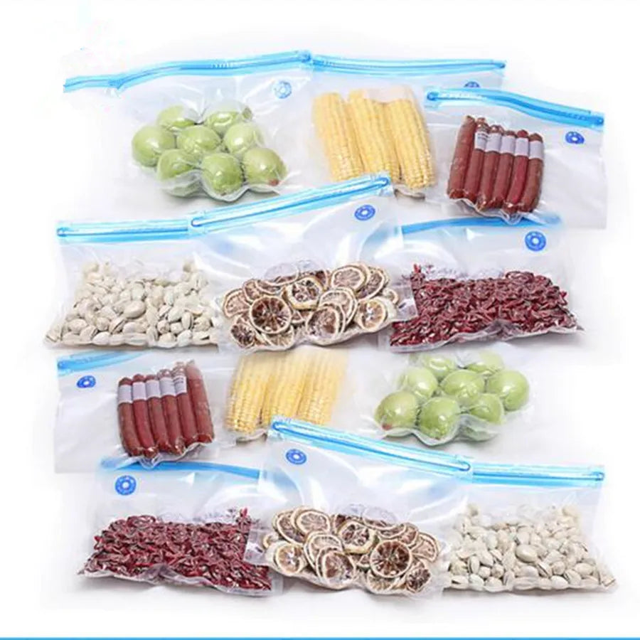 Kitchen Vacuum Machine 5 Size Vacuum Bag Kitchen Transparent Storage Bag Saving