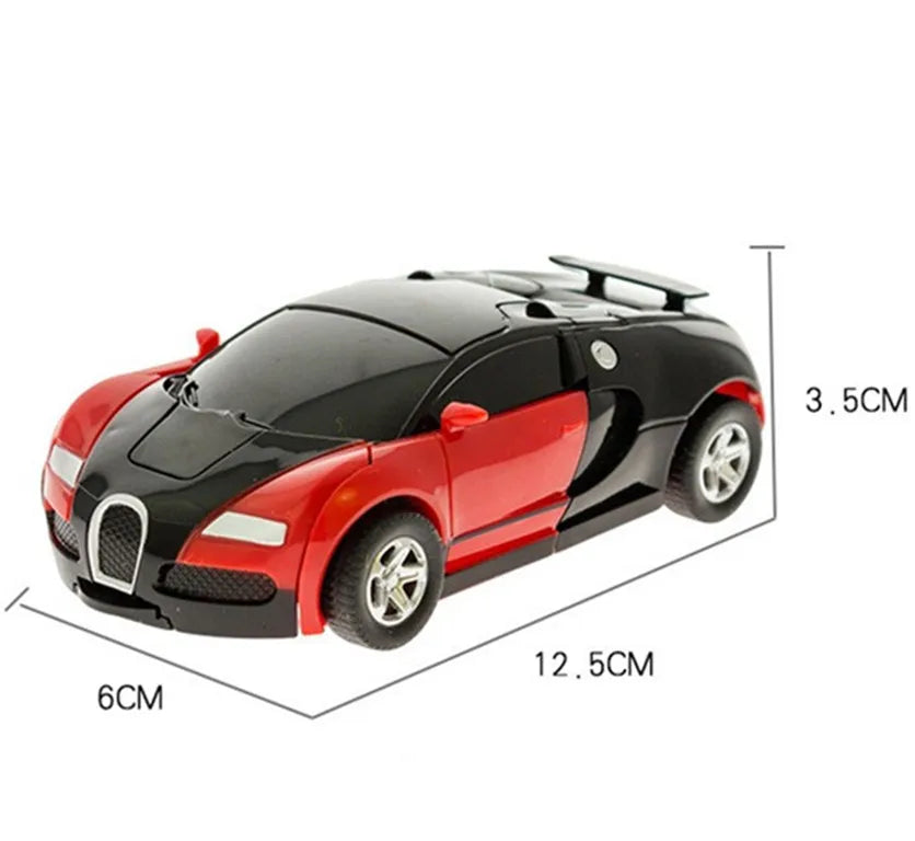 One-Key Deformation Car Toys Automatic Transform Robot