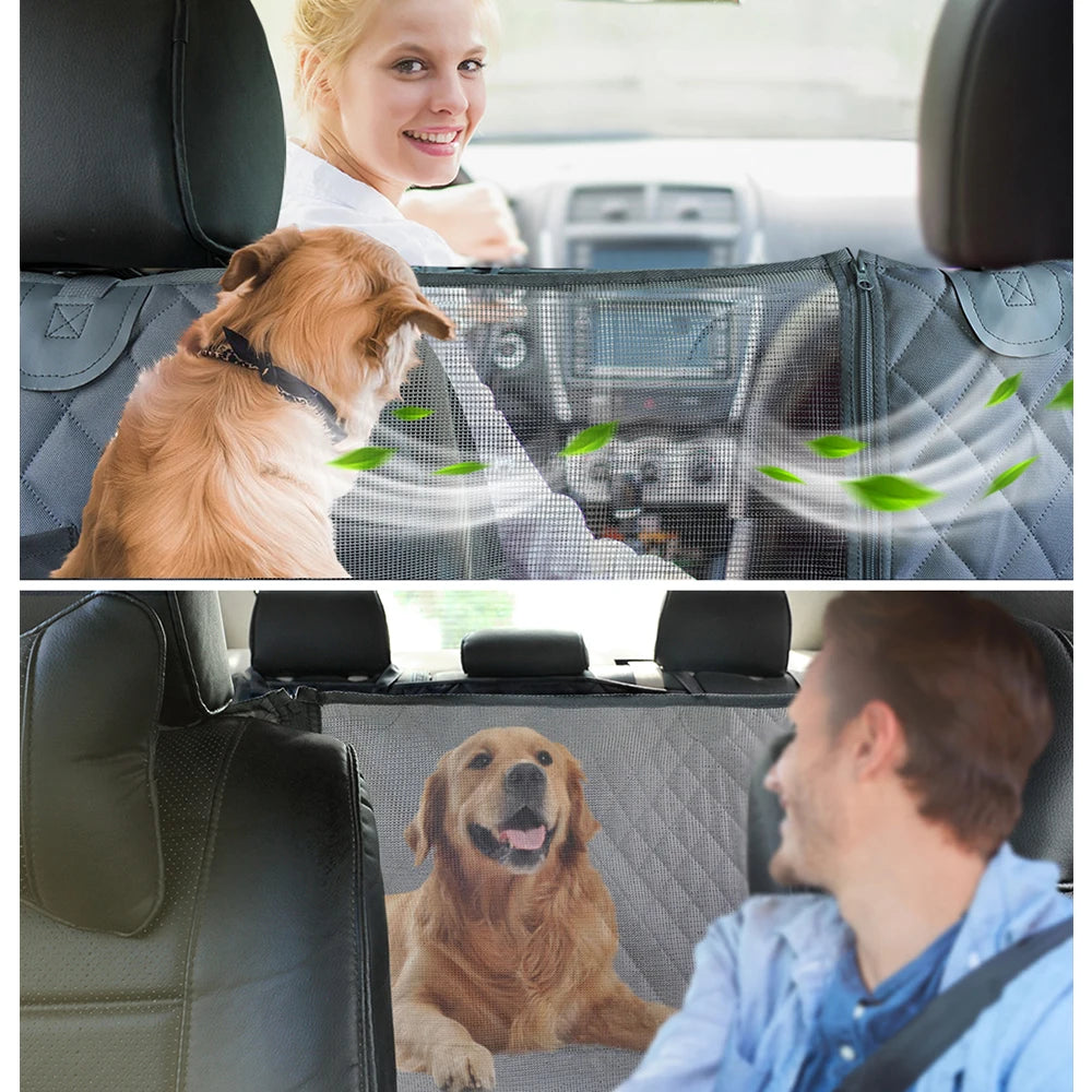 PETRAVEL Dog Car Seat Cover Waterproof Pet Travel Dog Carrier