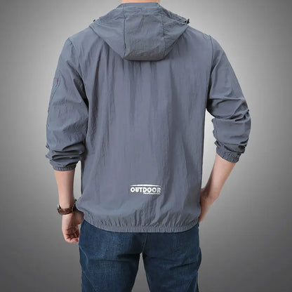 Thin Jacket Men Summer Outdoor Quick Dry Sun-Protective Jacket Men