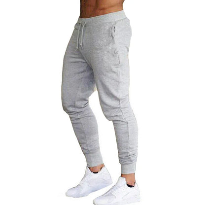 Custom Logo Workout Gym Wear Jogger Pants for Men Drawstring Sweatpants Slim