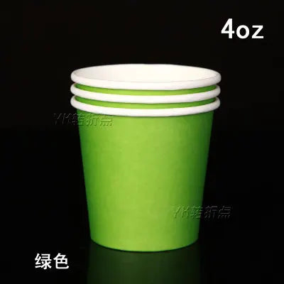 4oz Disposable Cups Thick Tasting Concentrated Color Tasting Cup