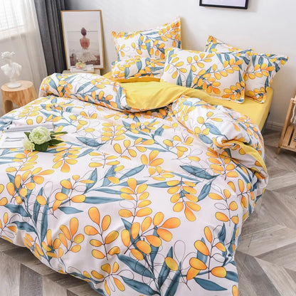 Wholesale  Polyester Printed King Size Duvet Cover Sets Bedding Set