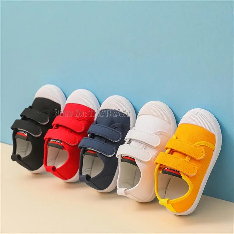 Kids Girls Boys Sneakers Canvas Toddler Breathable Spring Running Sport Baby Soft Sneaker Shoes