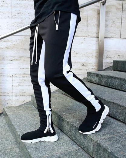 Mens Joggers Casual Pants Fitness Men Sportswear Tracksuit Bottoms Skinny