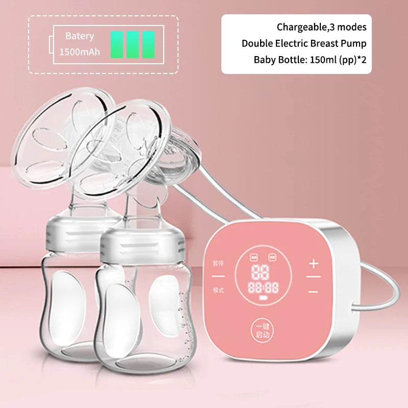 USA Brand Baby Products Intelligent LCD Electric Breast Pumps Breastfeeding