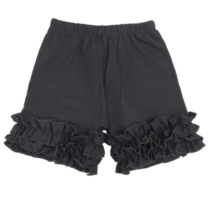 Baby Cotton Ruffle Baby Shorts Toddler Girls Shorts Kids Knit Icing Baby