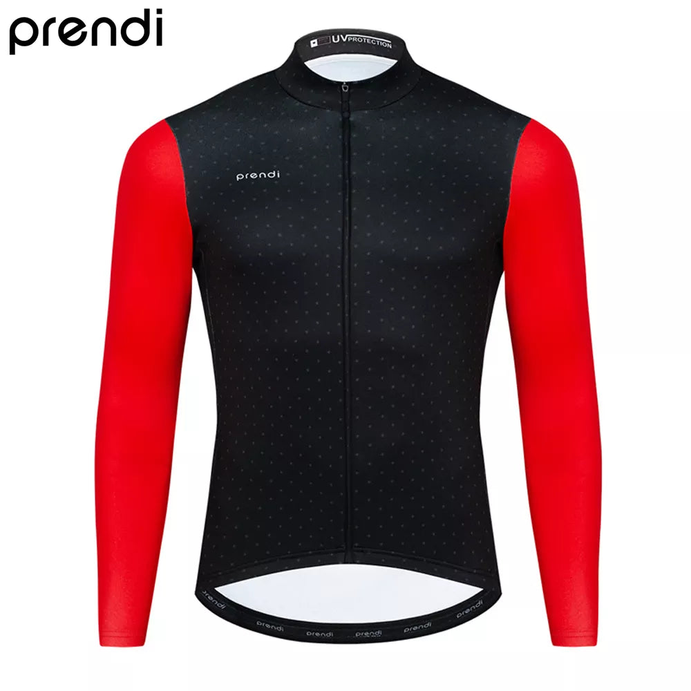 PRENDI Winter Thermal Fleece Men Cycling Jersey