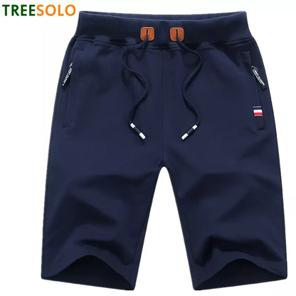 Cotton Shorts Men Summer Beach Short Male Casual Shorts Mens Solid