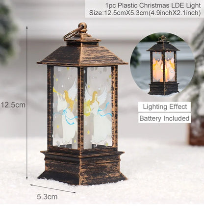 Snowman Light New Year Decoration for Home 2025