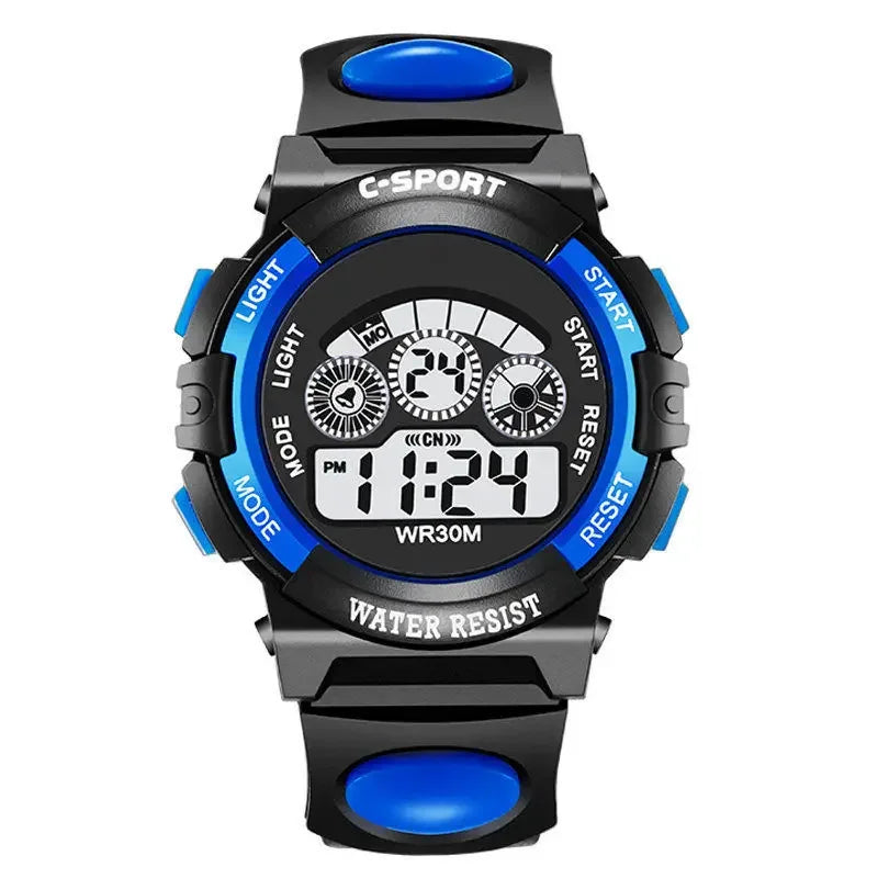 2021 Boys Sports Military Kids Digital Watches Student Children's