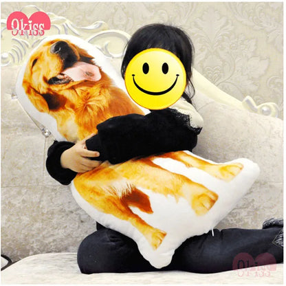 Free Sample Custom Cat Dog Shape Cushions Home Decor Pillow Sofa Pillow Cushion