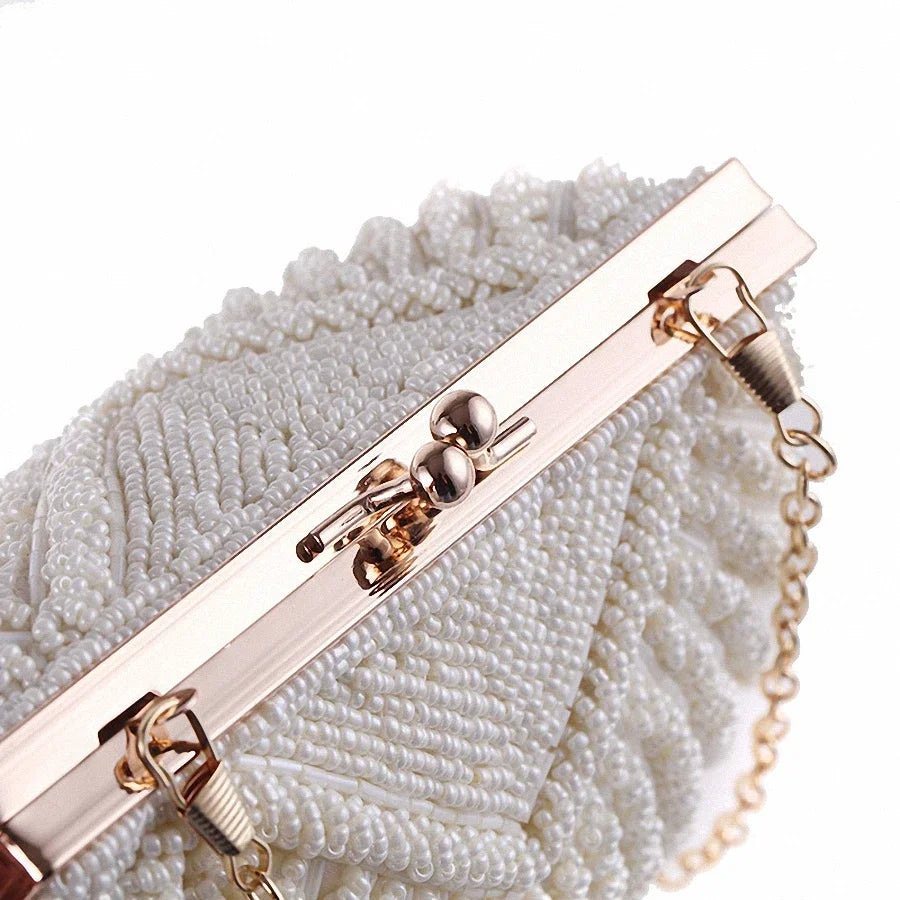 Evening Bags Women Clutch Evening Clutch Bags Wedding Bridal Handbag Pearl