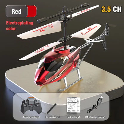 RC Helicopter 2.5CH Remote Control Airplane Kids Toy Wireless Aircraft Toys