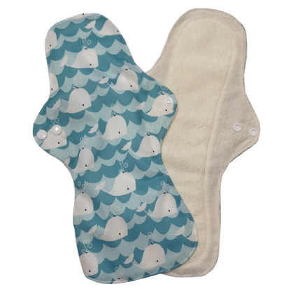 Night Use Washable Flamingo Cloth Menstrual Pad Heavy Flow Sanitary Napkin