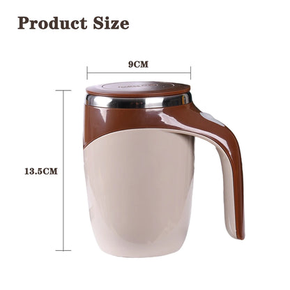 Lazy Coffee Auto Stirring Cup Magnetic Rotating Electric Milk Cup