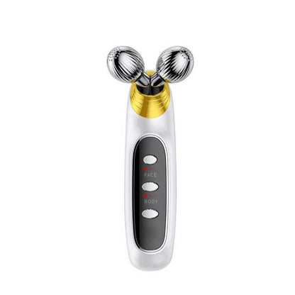 Women Home Use Skin Care Tool Microcurrent Face Lift Roller Electric Face Roller