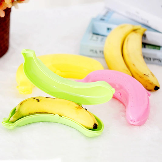 Banana Storage Box for Outdoor Travel Cute Banana Case Protector Box