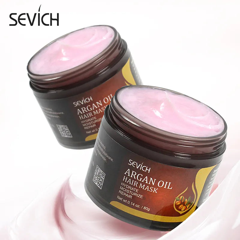 Sevich Salon 80g Argan Oil Hair Mask Moisturizing Hair Care Keratin Hair