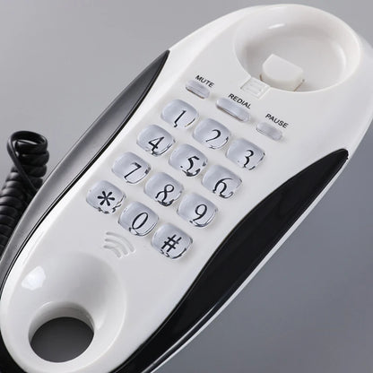 Corded Phones Landline Home Phone  Wall Mount Landline Telephone