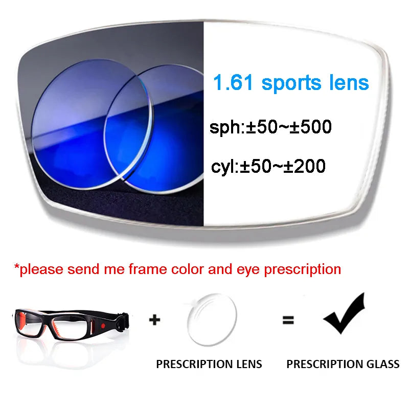 RX Sport Goggles Football Cycling Sports Ski Safety Basketball Glasses