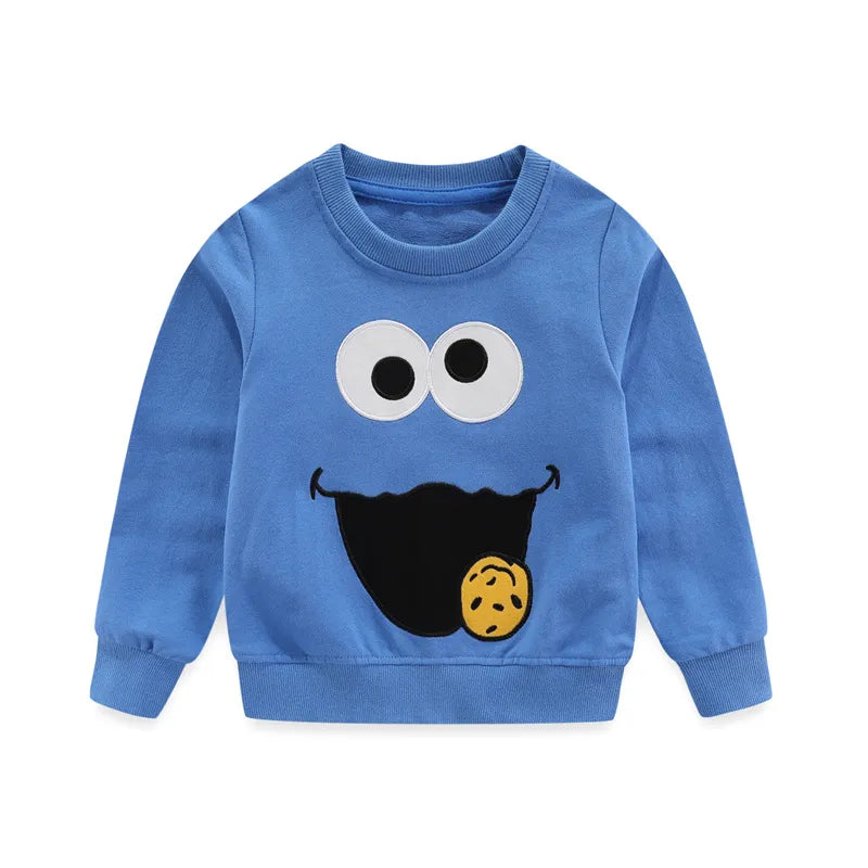 Jumping Meters New Arrival Autumn Boys Girls Sweatshirts Cotton Whale Print Hot