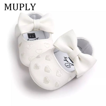 Baby PU Leather Baby Boy Girl Baby Moccasins Moccs Shoes