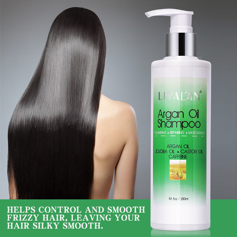 Private Label Hair Care Natural Organic Hair Growth Hair Loss Argan Oil Shampoo