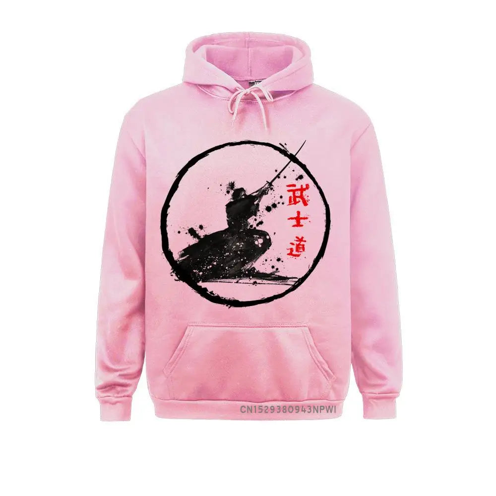 Samurai Fighting Sekiro Shadows Die Twice Sweatshirt Men Hoodie Round Collar