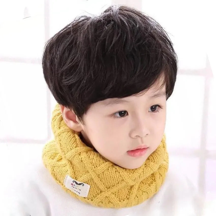 JAMONT Cute Cotton Winter Baby Neck Ring Scarf LICs Children's Girls