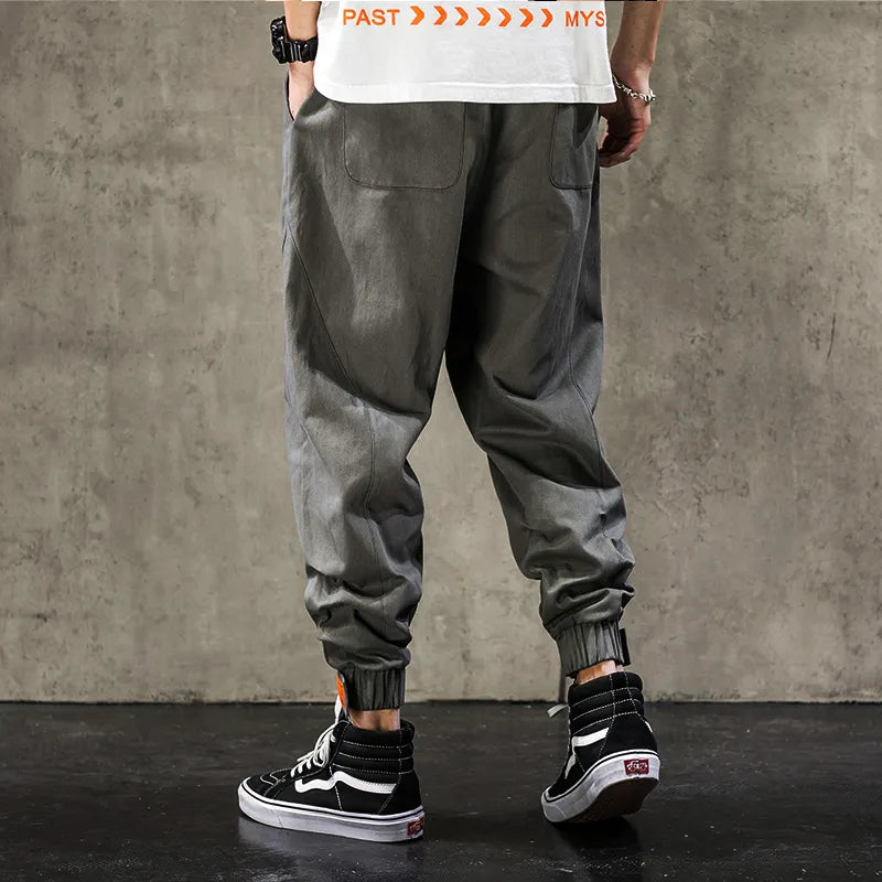 Single Road Mens Harem Pants Men Fashion 2023 Baggy Cotton Hip Hop Joggers