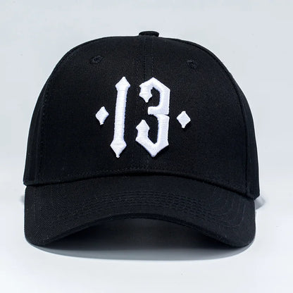 High Quality Number 13 Embroidery Baseball Cap Men Women