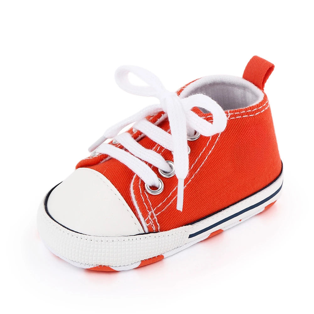 Newborn Five-Pointed Star Canvas Shoes Baby Shoe