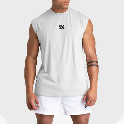 2024 Summer New Gym Vest Men Bodybuilding Sleeveless Sports Tank