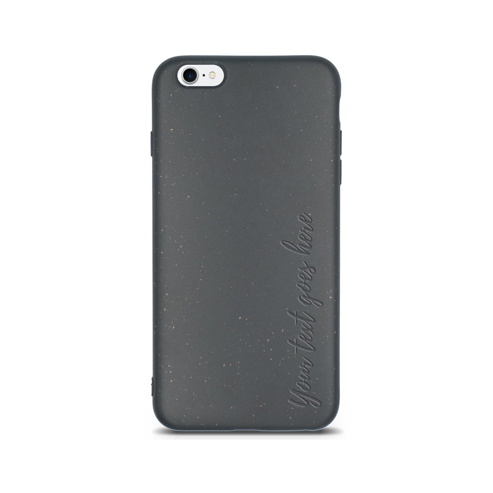 Biodegradable Personalized Phone Case - Black