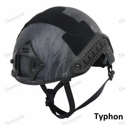 New FAST Helmet Airsoft MH Camouflage Tactical Helmets ABS Sport Helmet