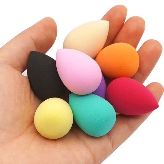 5pcs Mini Beauty Egg Makeup Blender Cosmetic Puff Dry and Wet Sponge Cushion