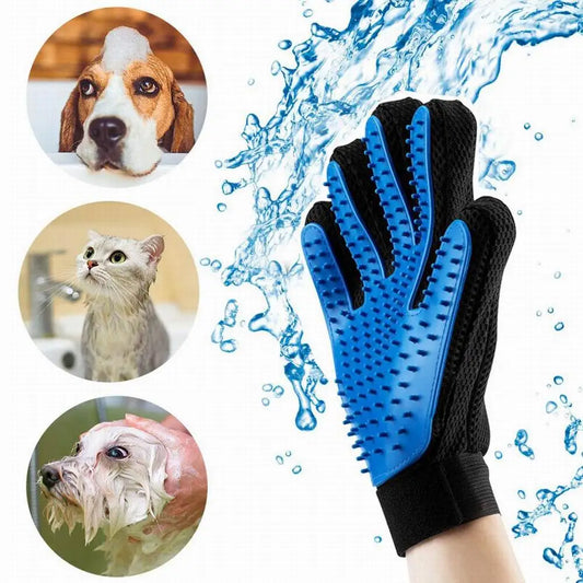 Pet Soft Silicone Dog Pet Brush Glove Grooming Brush Pet Grooming Glove Cat