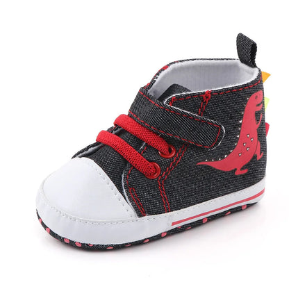 2024 Spring Canvas Shoes for Newborns Baby Shoes Soft Sole