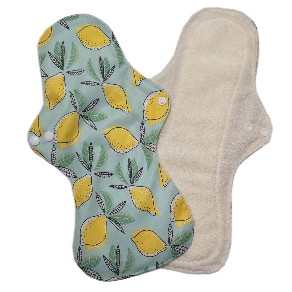 Night Use Washable Flamingo Cloth Menstrual Pad Heavy Flow Sanitary Napkin