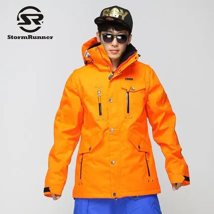 StormRunner-Ski Jackets for Men, Snowboarding Jackets, Snow Coat, Breathable