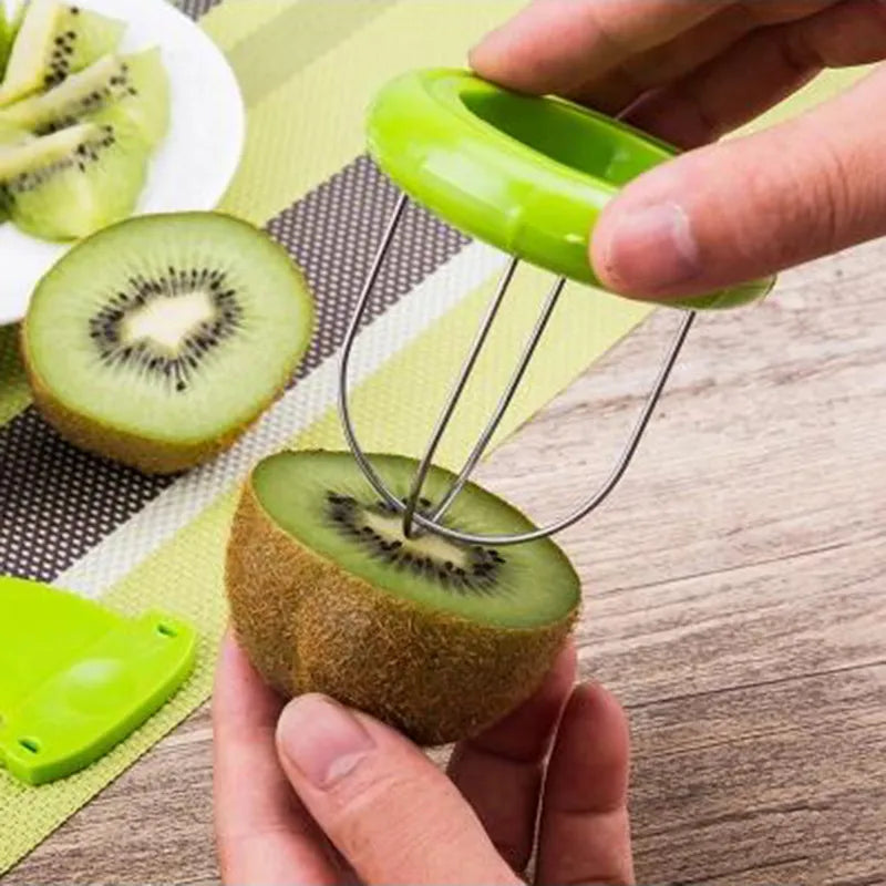 Fruit and Kiwi Peeler Slicer, Stainless Steel Peeling Tools, Kitchen Gadgets