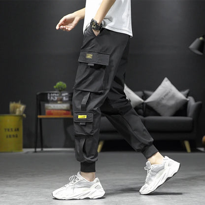 2024 Fashion Men Streetwear Pants Cargo Pants Hip Hop With Side Pocket Trousers