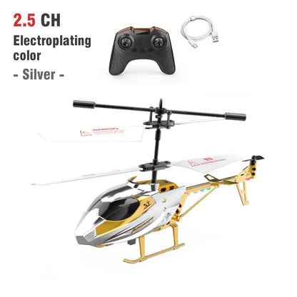 RC Helicopter 2.5CH Remote Control Airplane Kids Toy Wireless Aircraft Toys