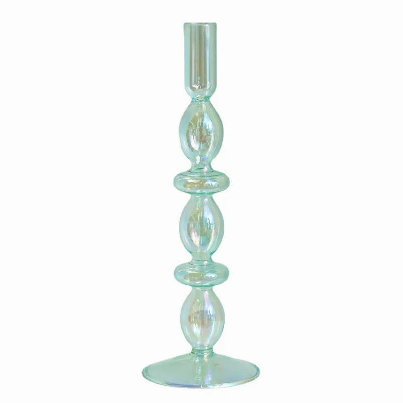 Floriddle Taper Candle Holders Glass Candlesticks for Home Decor Candle Holder