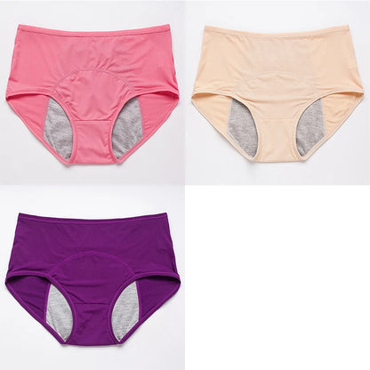 3pcs/Set Leak Proof Menstrual Panties Women Period Underwear Sexy Pants