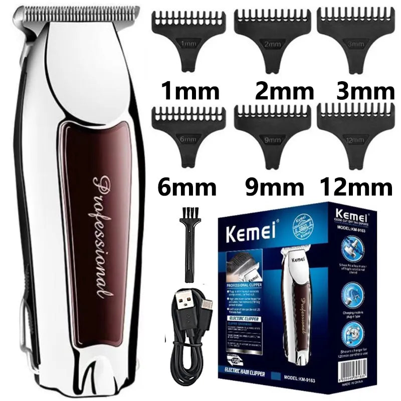 Kemei Professional Hair Cutting Machine Electric Hair Trimmers Beard Shaver