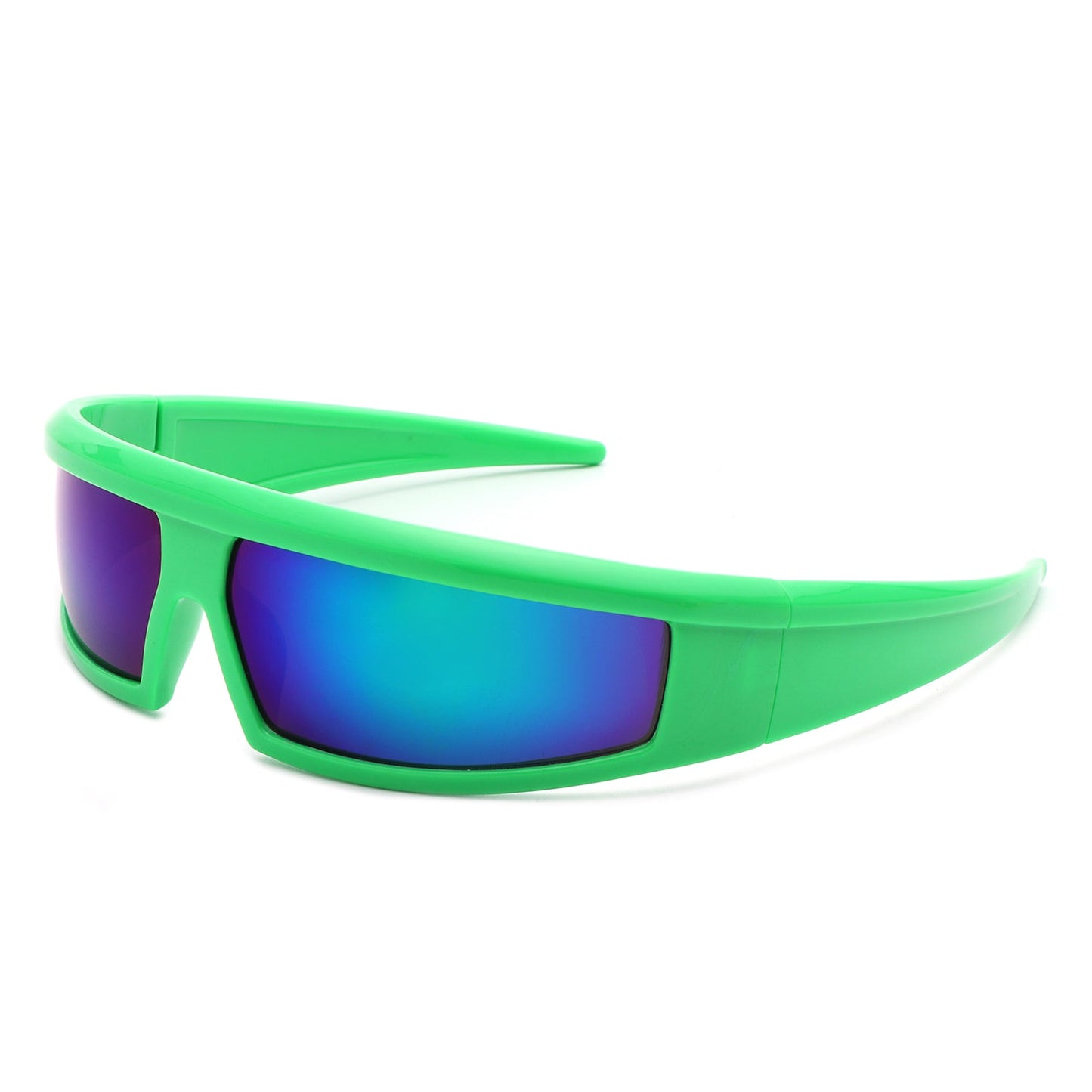 Starwise - Futuristic Y2K Wrap Around Sports Sunglasses